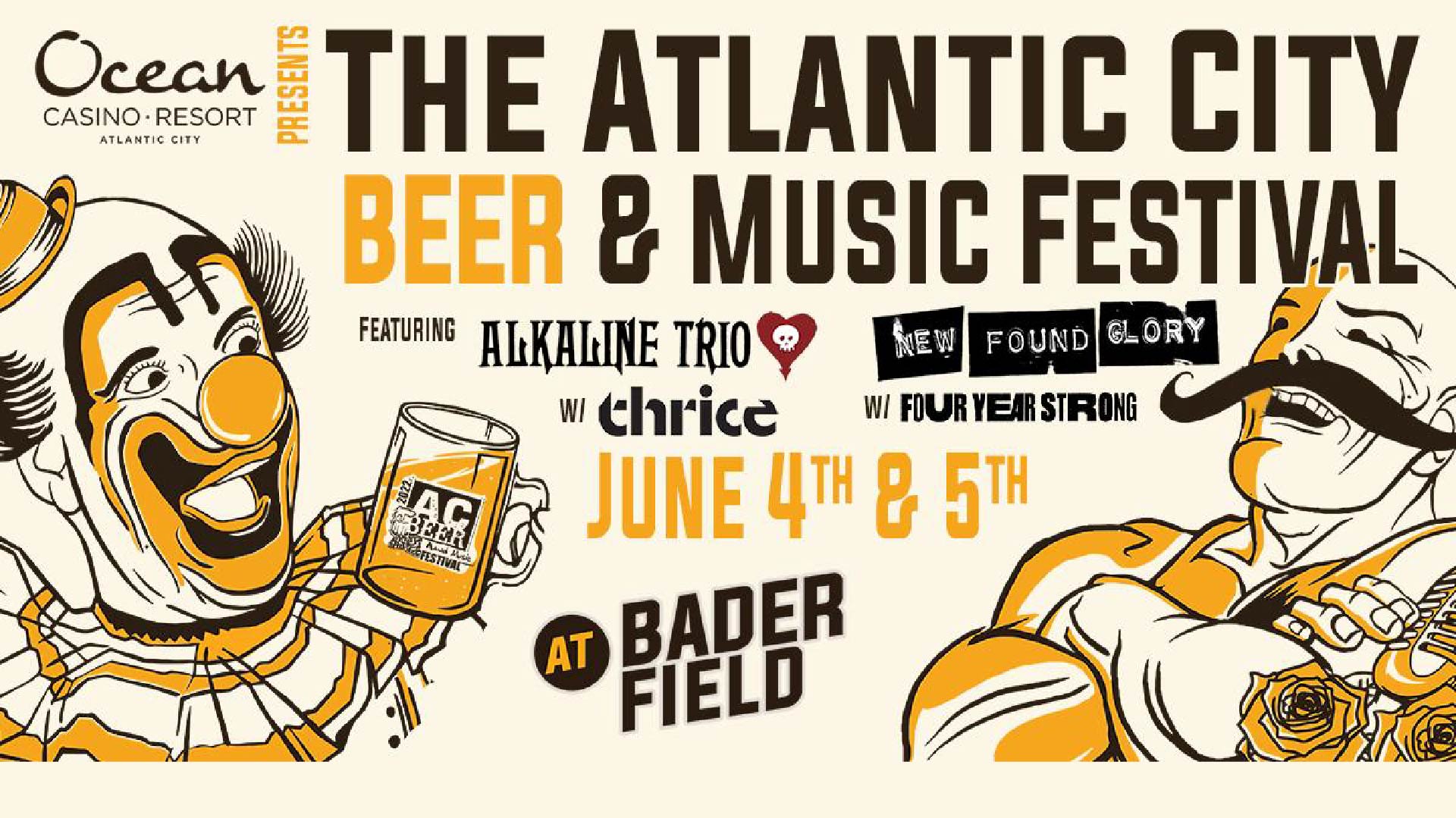 Atlantic City Beer & Music Festival June 4th & 5th