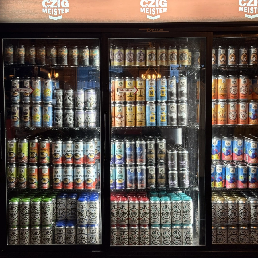 Interior of Czig Meister Brewing