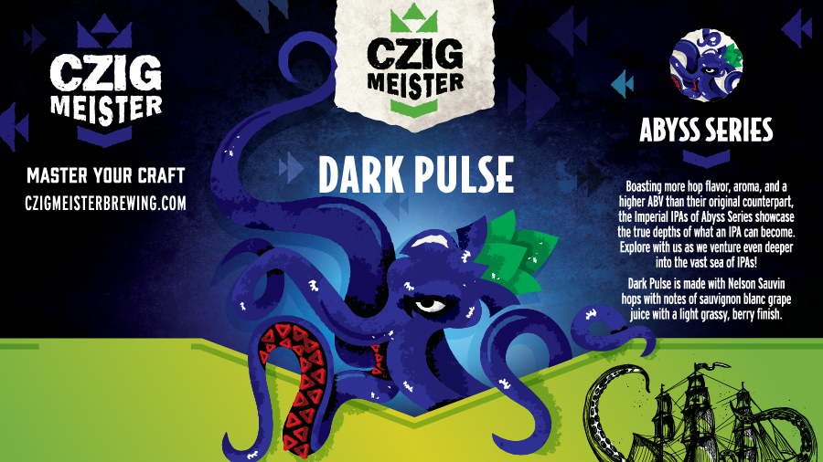 Abyss Series Dark Pulse from Czig Meister Brewing Company releasing on April 19th
