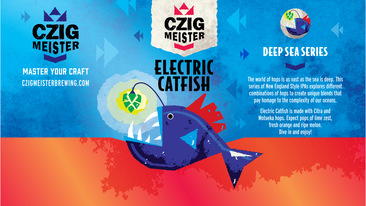 Release Deep Sea Series Electric Catfish Czig Meister Brewing Company
