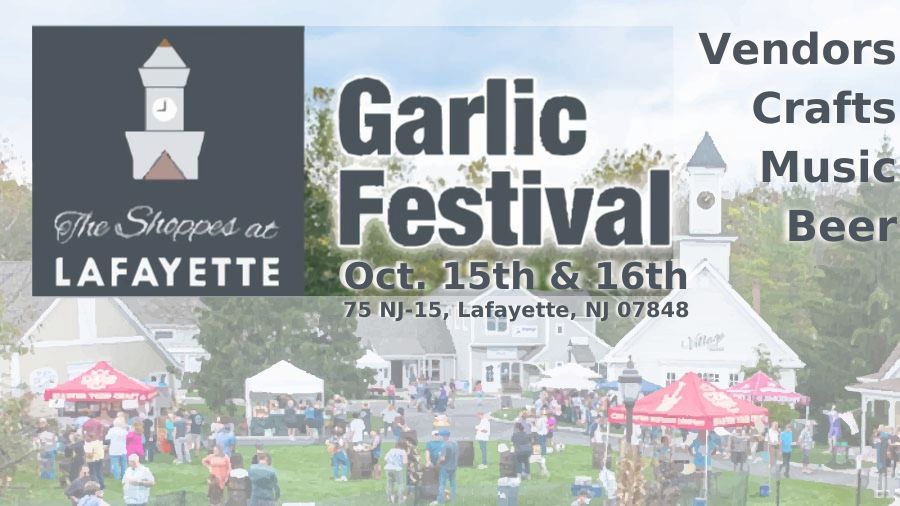 Garlic Festival Oct. 15 & 16 at The Shoppes at Lafayette
