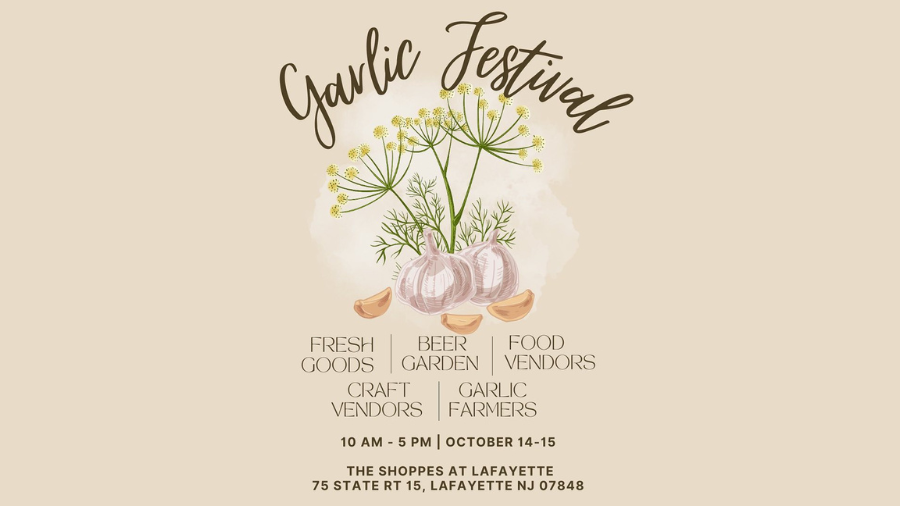 Lafayette Garlic Festival featuring biergarten from Czig Meister Brewing Company on October 14th and October 15th