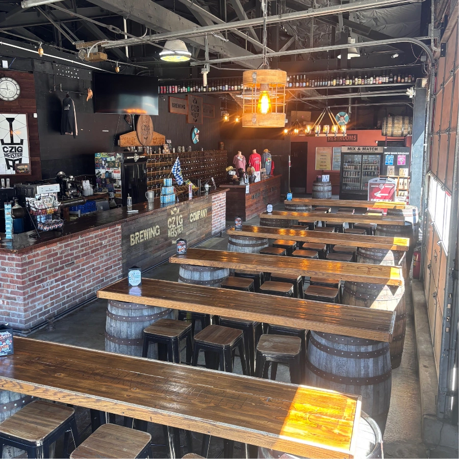 Biergarten at Czig Meister Brewing