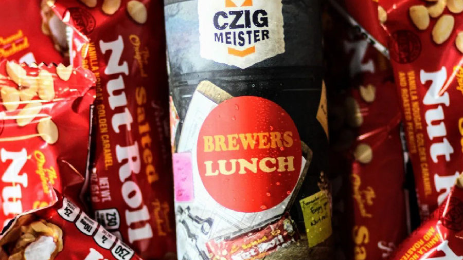 Brewer's Lunch Salted Nut Roll Amber Ale from Czig Meister Brewing Company