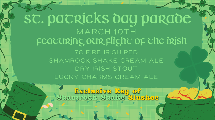 Hackettstown St. Patrick's Day Parade on March 10th featuring Czig Meister's Flight of the Irish