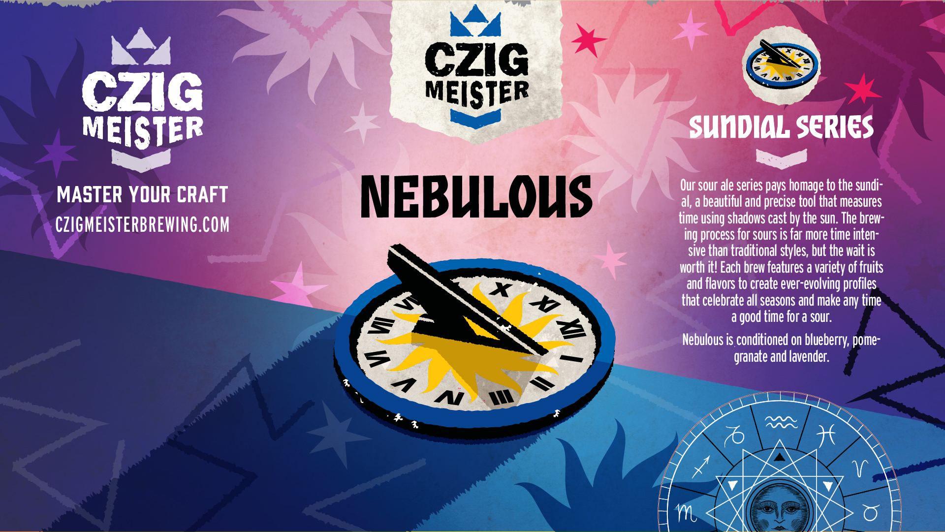 Sundial Series Nebulous from Czig Meister Brewing Company releasing September 22nd