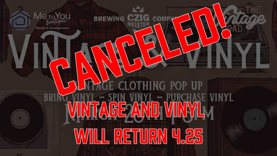 Vintage and Vinyl Canceled