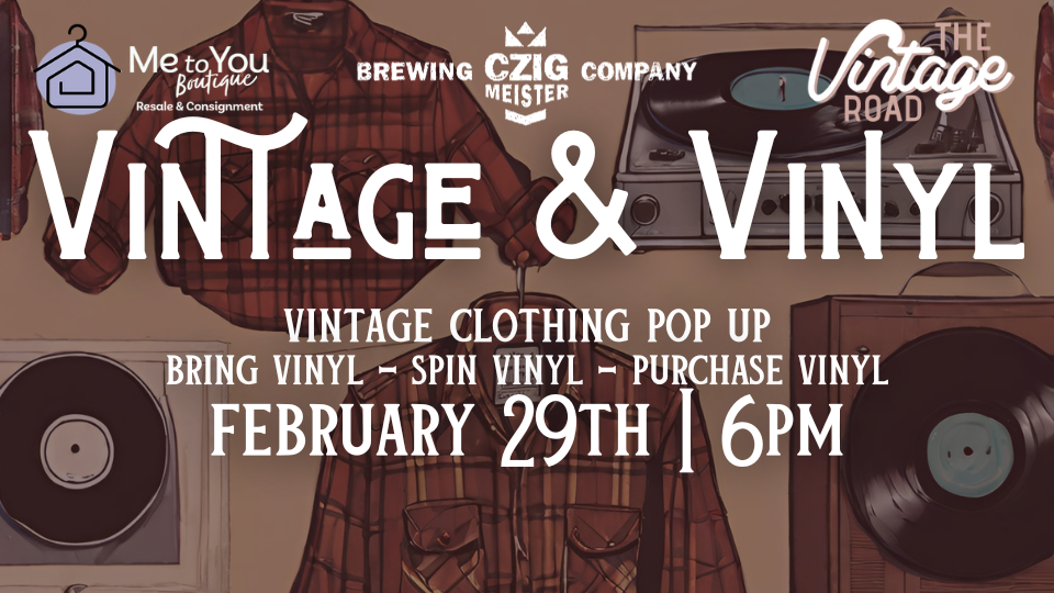 Vintage & Vinyl Night at Czig Meister Brewing Company
