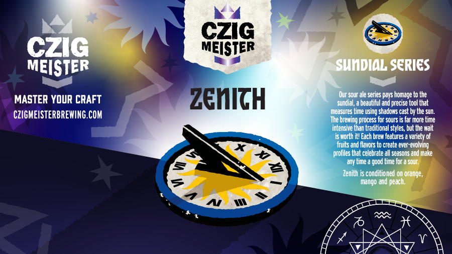 Sundial Series Zenith from Czig Meister Brewing releasing May 26th