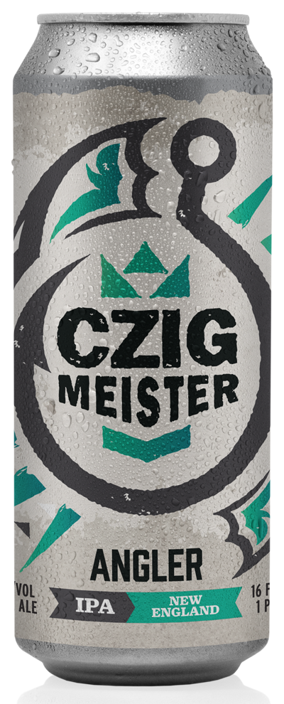 Czig Meister Angler beer can