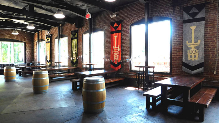 Interior of Czig Meister Brewing