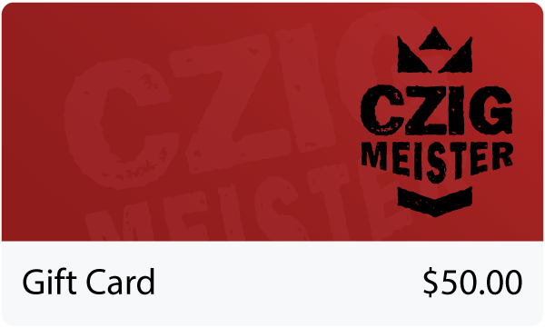 Czig Meister Brewing gift card.